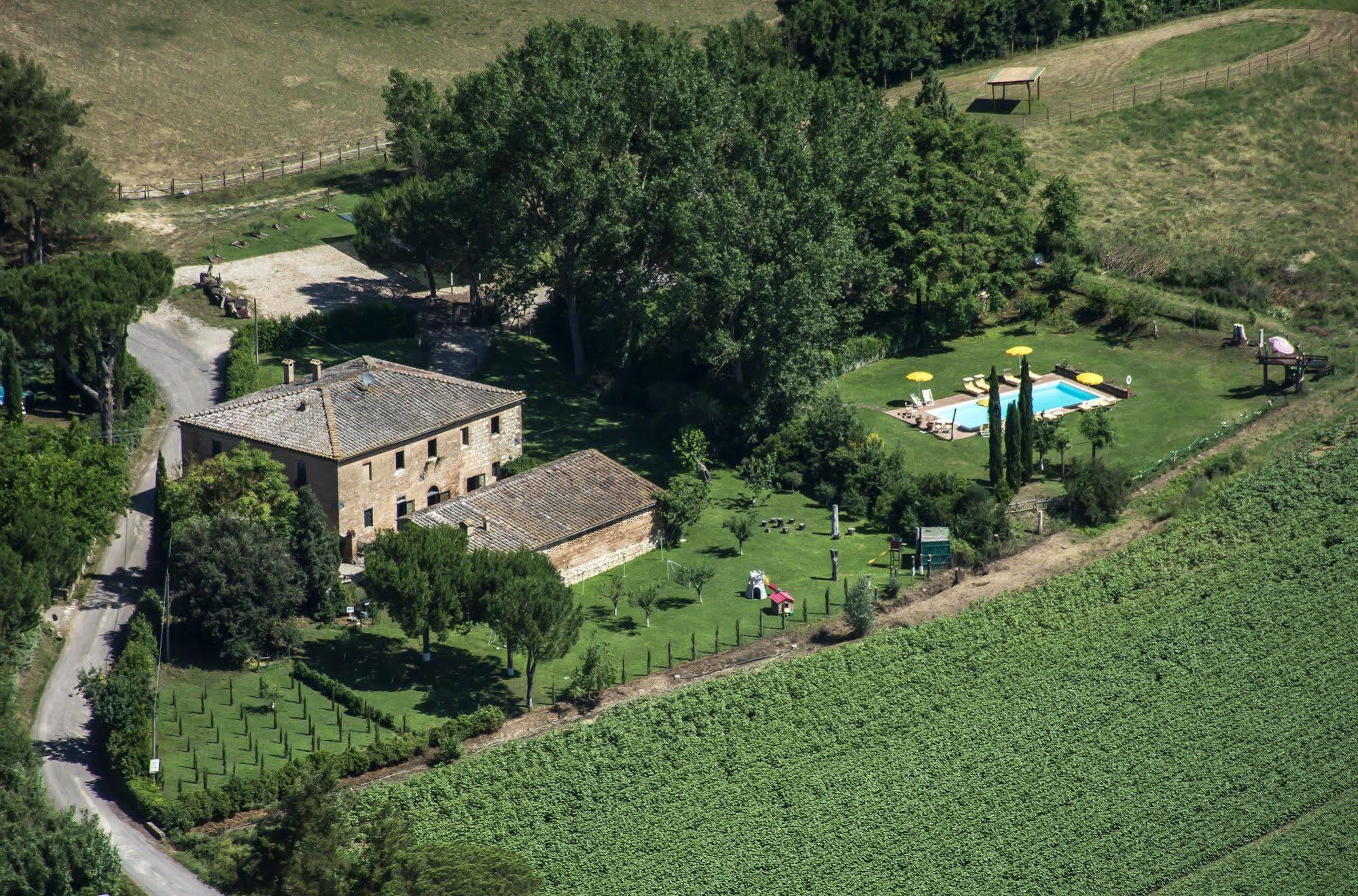 Vila San Fabiano Monteroni dʼArbia Exteriér fotografie